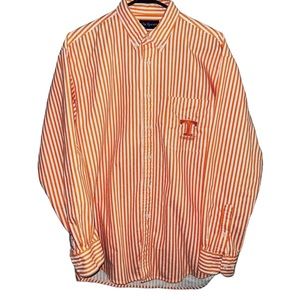 Vintage Tennessee Volunteers Seersucker Dress Shirt
